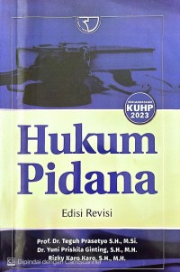 Hukum Pidana edisi revisi